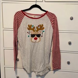 Altar’d State Christmas Reindeer Shirt